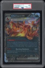 2025 POKEMON SVP EN-SV BLACK STAR PROMO #196 CHARIZARD EX PSA 9 - Image 2