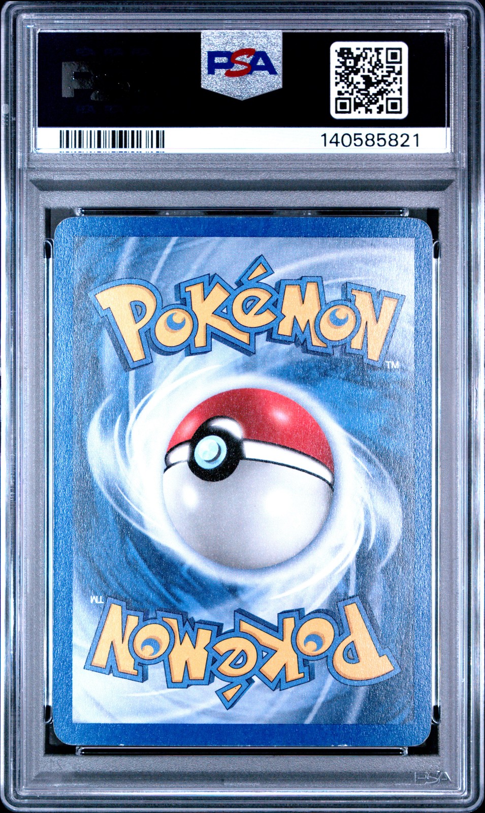2003 POKEMON EX SANDSTORM #63 EEVEE-REVERSE FOIL PSA 4 - Image 3