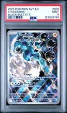 2025 POKEMON SVP EN-SV BLACK STAR PROMO #209 THUNDURUS PSA 9 - Image 2