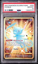 2021 POKEMON CELEBRATIONS #025 FULL ART/MEW PSA 10 - Image 2
