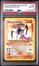 2002 POKEMON NEO DESTINY #108 SHINING KABUTOPS PSA 8 - Image 2