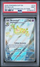 2025 POKEMON SVP EN-SV BLACK STAR PROMO #212 REUNICLUS PSA 9 - Image 2