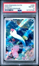 2023 POKEMON SVI EN-SCARLET & VIOLET ILLUSTRATION RARE #206 WIGLETT PSA 8 - Image 2