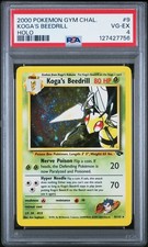 2000 POKEMON GYM CHALLENGE HOLO #9 KOGA'S BEEDRILL PSA 4 - Image 2