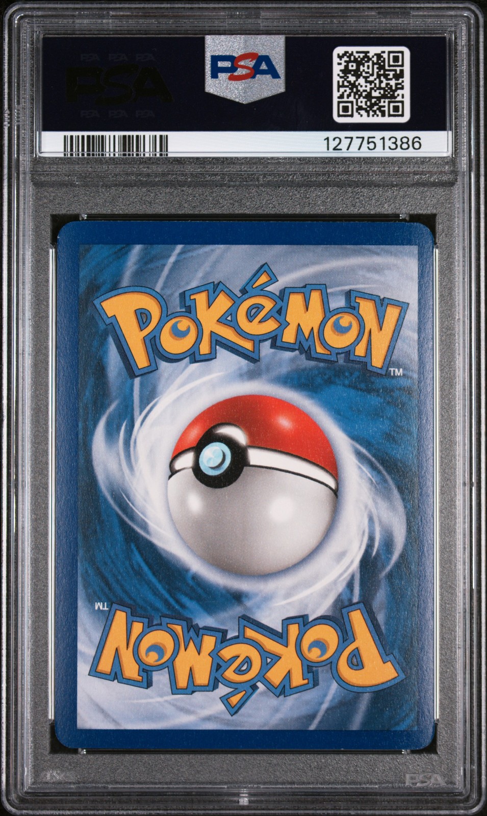 2005 POKEMON EX DEOXYS #24 SEAKING-REVERSE FOIL PSA 7 - Image 3