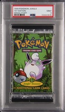 1999 POKEMON JUNGLE PACK 1ST ED-WIGGLYTUFF FOIL PSA 9 - Image 2