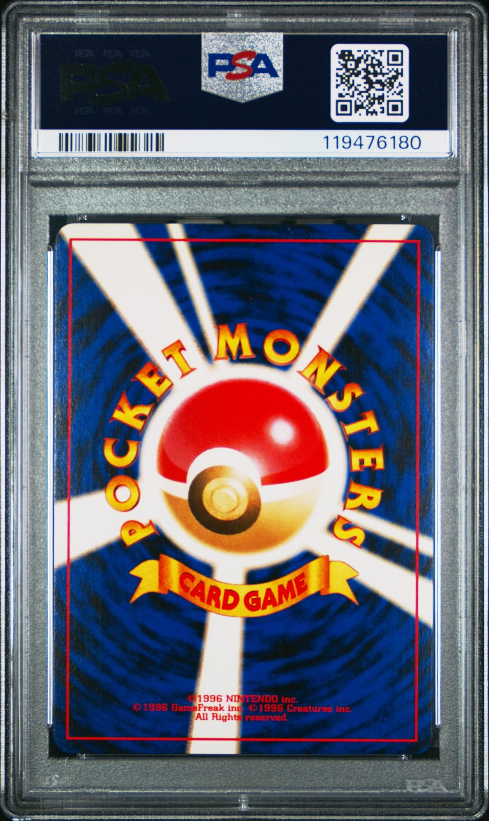 2001 POKEMON JPN NEO 4 #248 DARK TYRANITAR-HOLO PSA 9 - Image 3