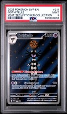 2025 POKEMON SVP EN-SV BLACK STAR PROMO #211 GOTHITELLE PSA 9 - Image 2