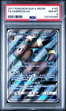 2017 POKEMON SUN & MOON #142 FULL ART/UMBREON GX PSA 8 - Image 2