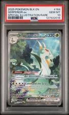 2025 POKEMON BLK EN-BLACK BOLT SPECIAL ILLUSTRATION RARE SERPERIOR EX PSA 10 - Image 2