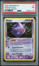 2006 POKEMON EX LEGEND MAKER #5 GENGAR-HOLO PSA 7 - Image 2