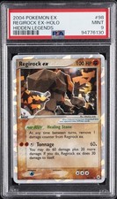 2004 POKEMON EX HIDDEN LEGENDS #98 REGIROCK EX-HOLO PSA 9 - Image 2