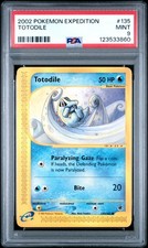 2002 POKEMON EXPEDITION #135 TOTODILE PSA 9 - Image 2