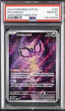 2024 POKEMON SVP EN-SV BLACK STAR PROMO #129 PECHARUNT PSA 10 - Image 2