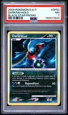 2009 POKEMON DIAMOND & PEARL BLACK STAR PROMO #DP52 DARKRAI-HOLO PSA 7 - Image 2