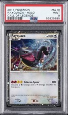 2011 POKEMON CALL OF LEGENDS #SL10 RAYQUAZA-HOLO PSA 9 - Image 2