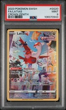 2023 POKEMON SWORD & SHIELD CROWN ZENITH #GG20 FULL ART/LATIAS PSA 9 - Image 2