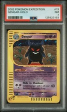2002 POKEMON EXPEDITION #13 GENGAR-HOLO PSA 7 - Image 2