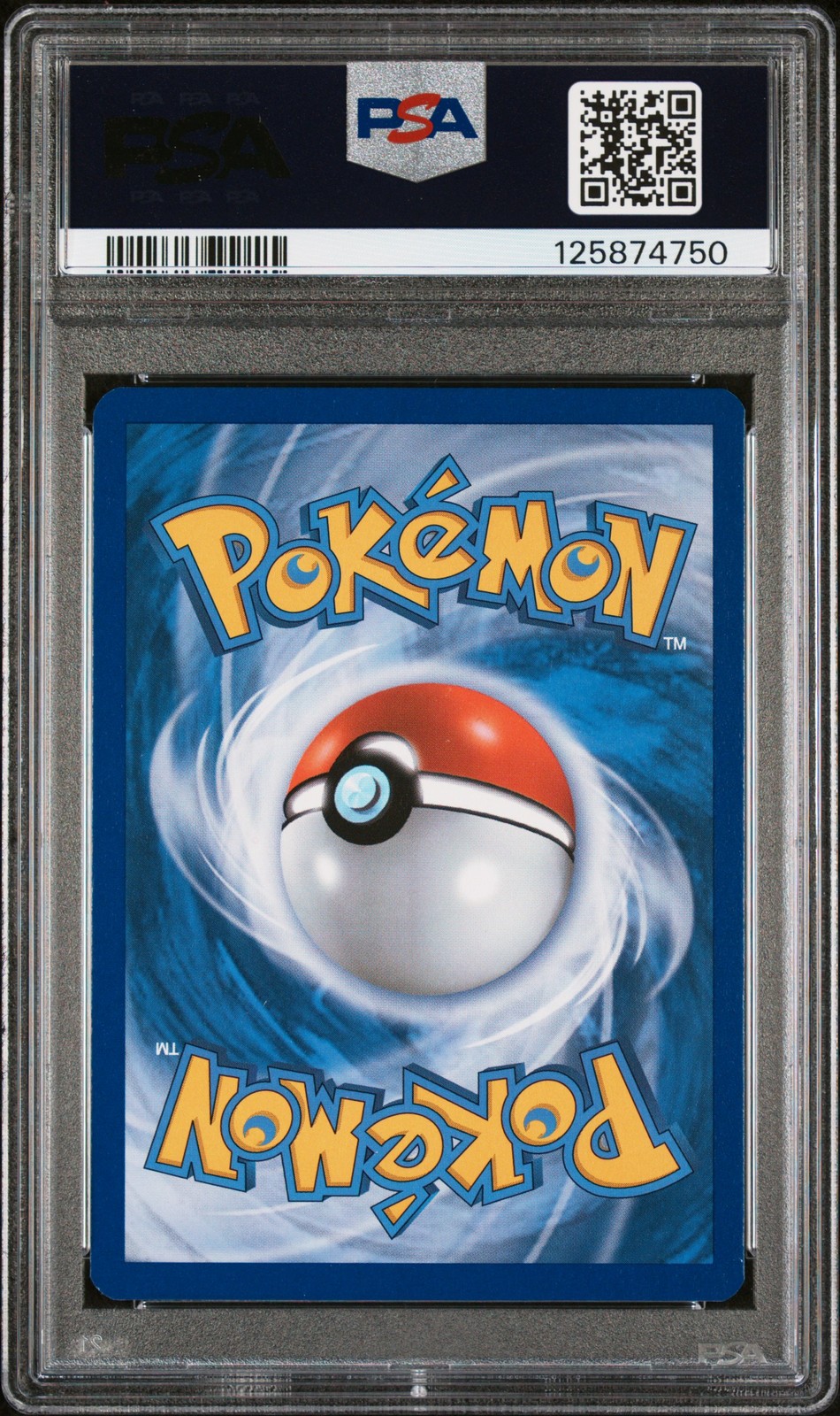 2012 POKEMON B&W DRAGONS EXALTED #26 WAILORD-REVERSE FOIL PSA 9 - Image 3