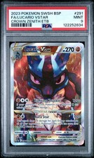 2023 POKEMON SWSH BLACK STAR PROMO #291 FULL ART/LUCARIO VSTAR PSA 9 - Image 2