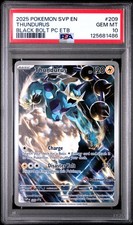 2025 POKEMON SVP EN-SV BLACK STAR PROMO #209 THUNDURUS PSA 10 - Image 2