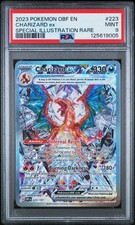 2023 POKEMON OBF EN-OBSIDIAN FLAMES SPECIAL ILLUSTRATION RARE CHARIZARD EX PSA 9 - Image 2