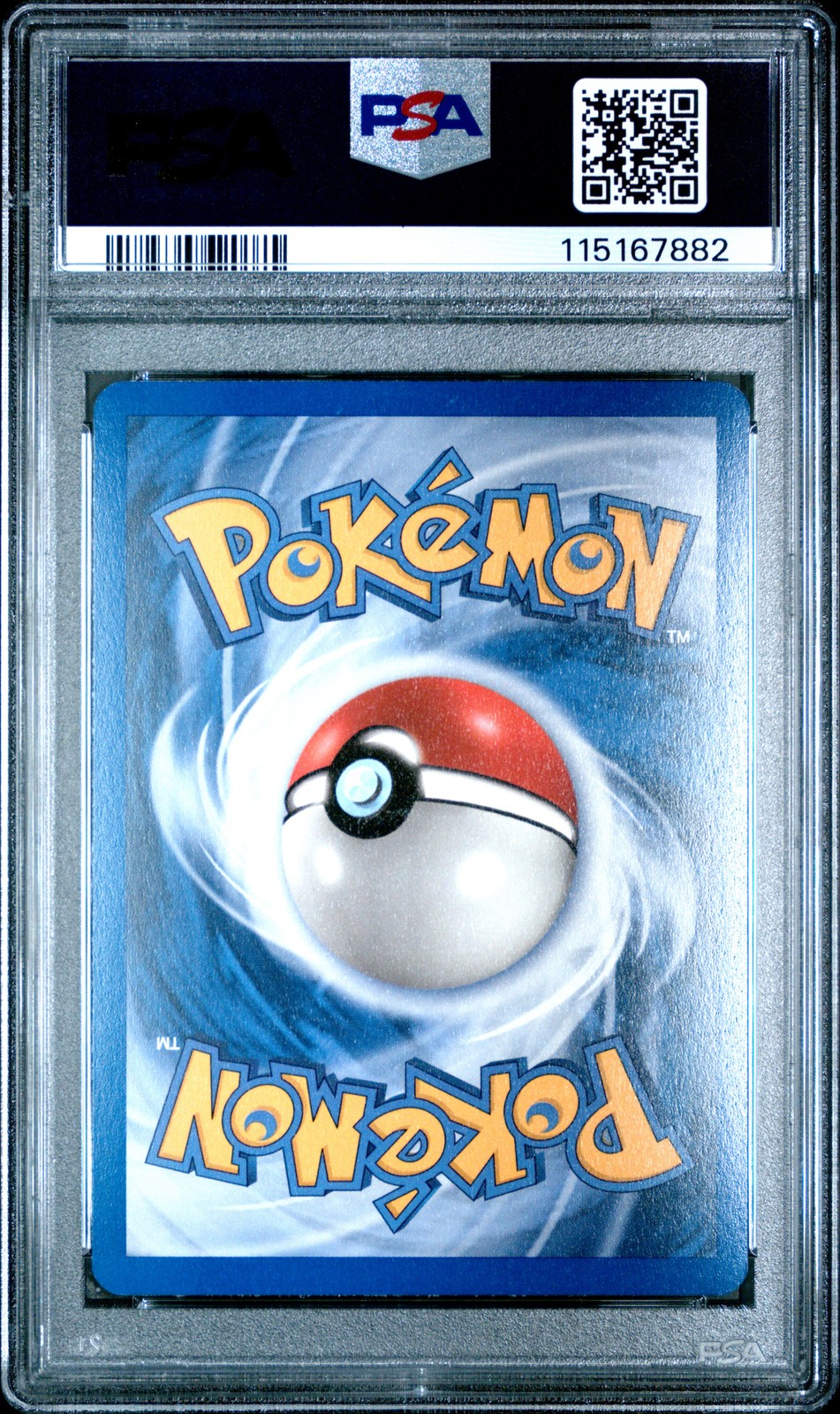 2004 POKEMON EX TEAM ROCKET RETURNS #37 DARK HOUNDOOM-REVERSE FOIL PSA 9 - Image 3