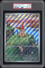 2025 POKEMON SVP EN-SV BLACK STAR PROMO #208 VICTINI PSA 10 - Image 2