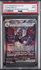 2024 POKEMON PAF EN-PALDEAN FATES SPECIAL ILLUSTRATION RARE CHARIZARD EX PSA 9 - Image 2