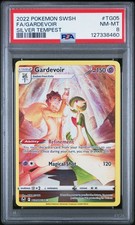 2022 POKEMON SWORD & SHIELD SILVER TEMPEST #TG05 FULL ART/GARDEVOIR PSA 8 - Image 2