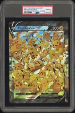 2021 POKEMON SWSH BLACK STAR PROMO CELEBRATIONS COLL-TAG PIKACHU V-UNION PSA 10 - Image 2
